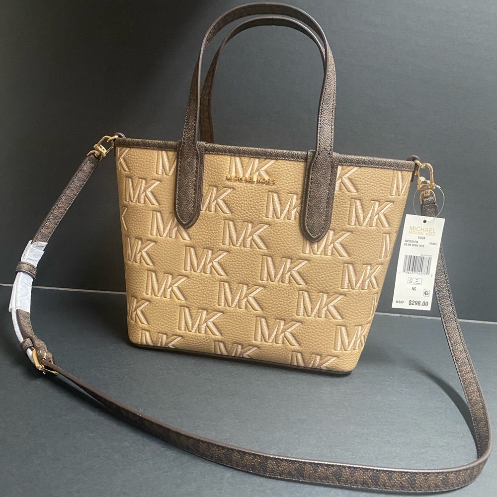 Michael Kors Eliza Biege & Brown Women’s Handbag